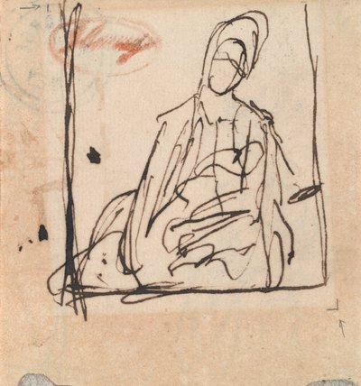 Seated Woman by George Romney